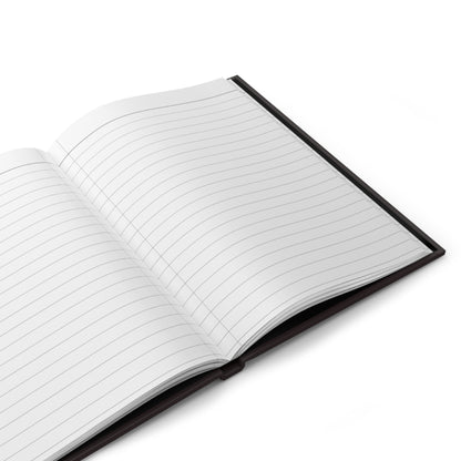 Love Ethics Hardcover Journal — Matte Black Inspirational Notebook for Boundaries, Respect & Morals
