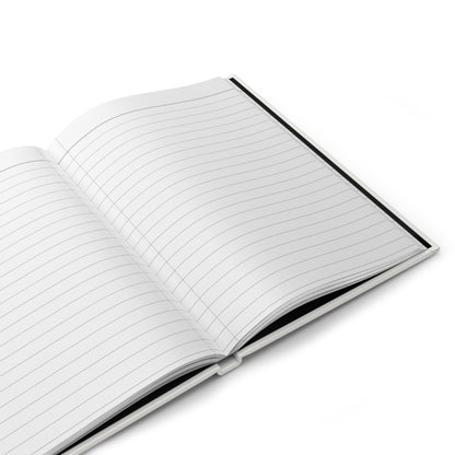 Hardcover Journal — "Grow Through What You Go Through" Floral Inspirational Notebook