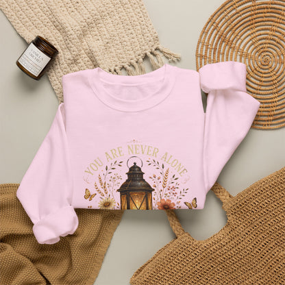 You are never alone sweatshirt