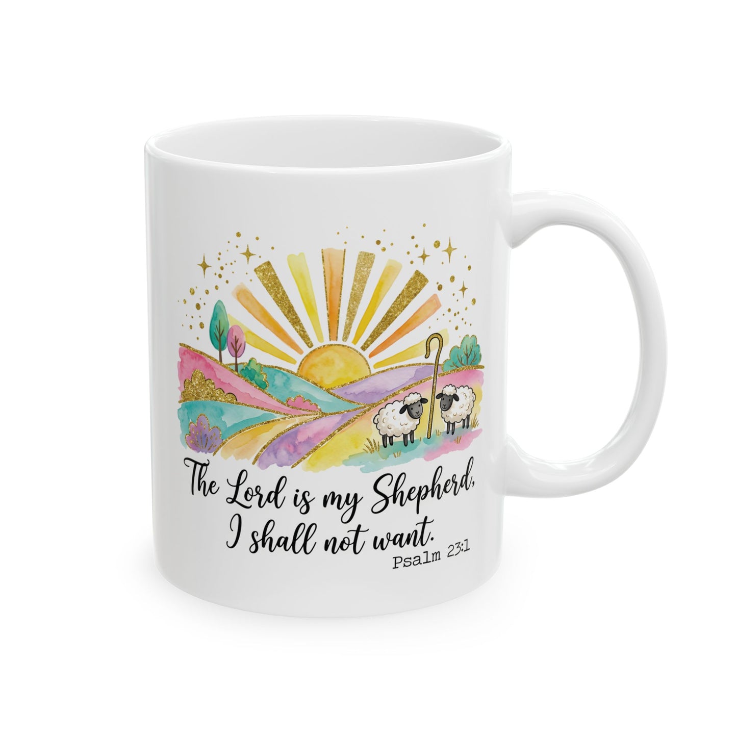 Ceramic Mug — The Lord Is My Shepard