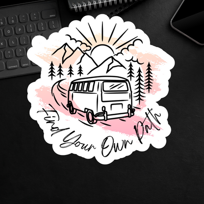 Find Your Own Path Stickers