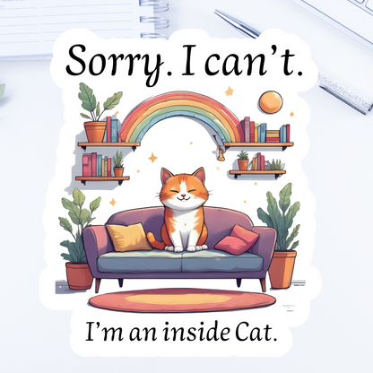 Sorry. I can't. I'm an inside cat.